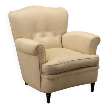 Fabric armchair Italy 1950s