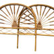 Pair of 1960s rattan headboards from France