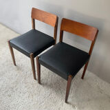 Set 4 dining chairs, 1960