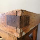 Old table logon of butcher trussant & cie, 1960
