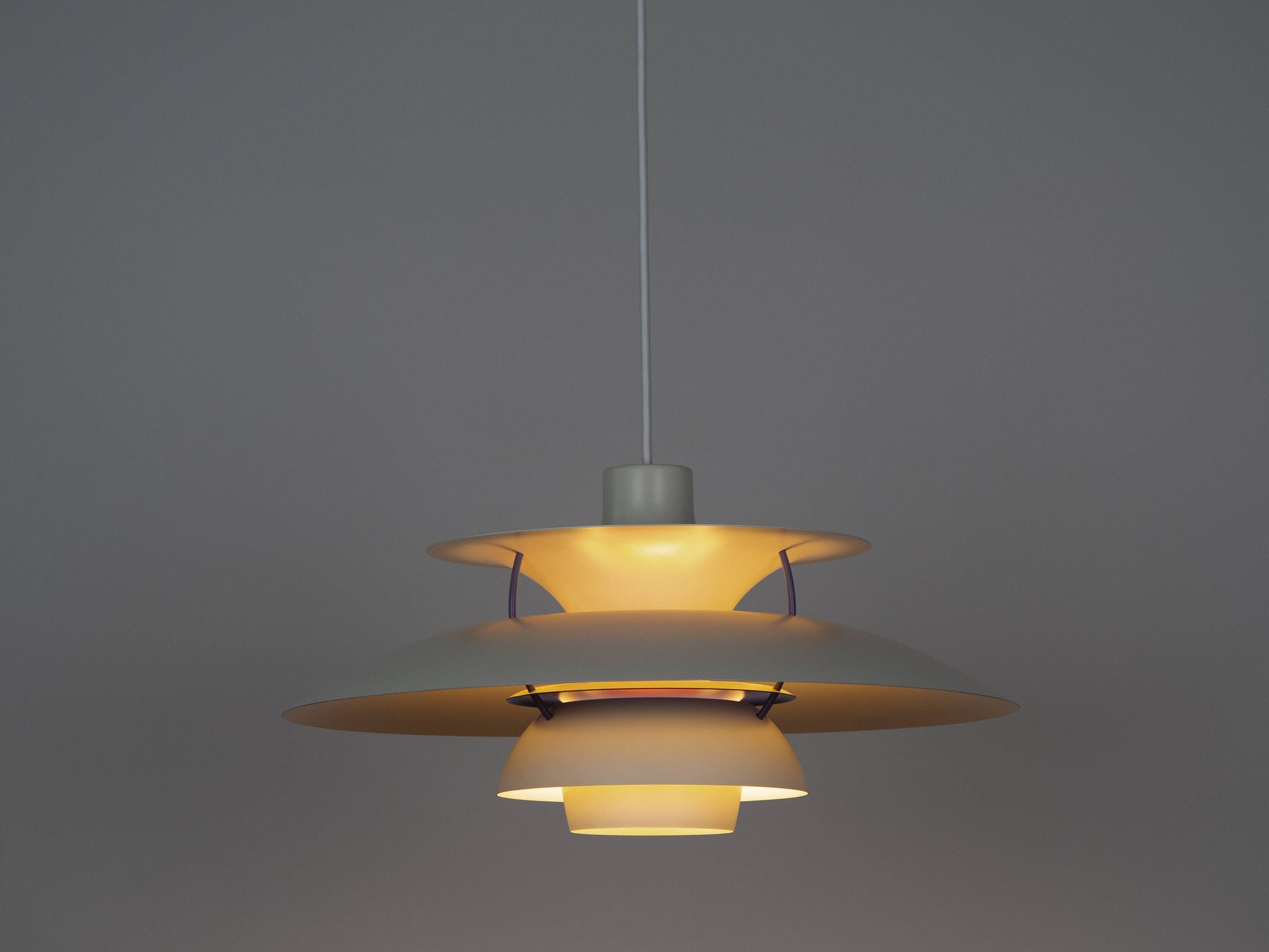 Vintage PH5 pendant lamp by Poul Henningsen, Louis Poulsen, 1958