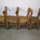 Lot of 4 Luterma Wood Bistrot Chair - year 50 - 60