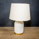 Tommaso Barbi 'Swirl' table lamp from the 70s