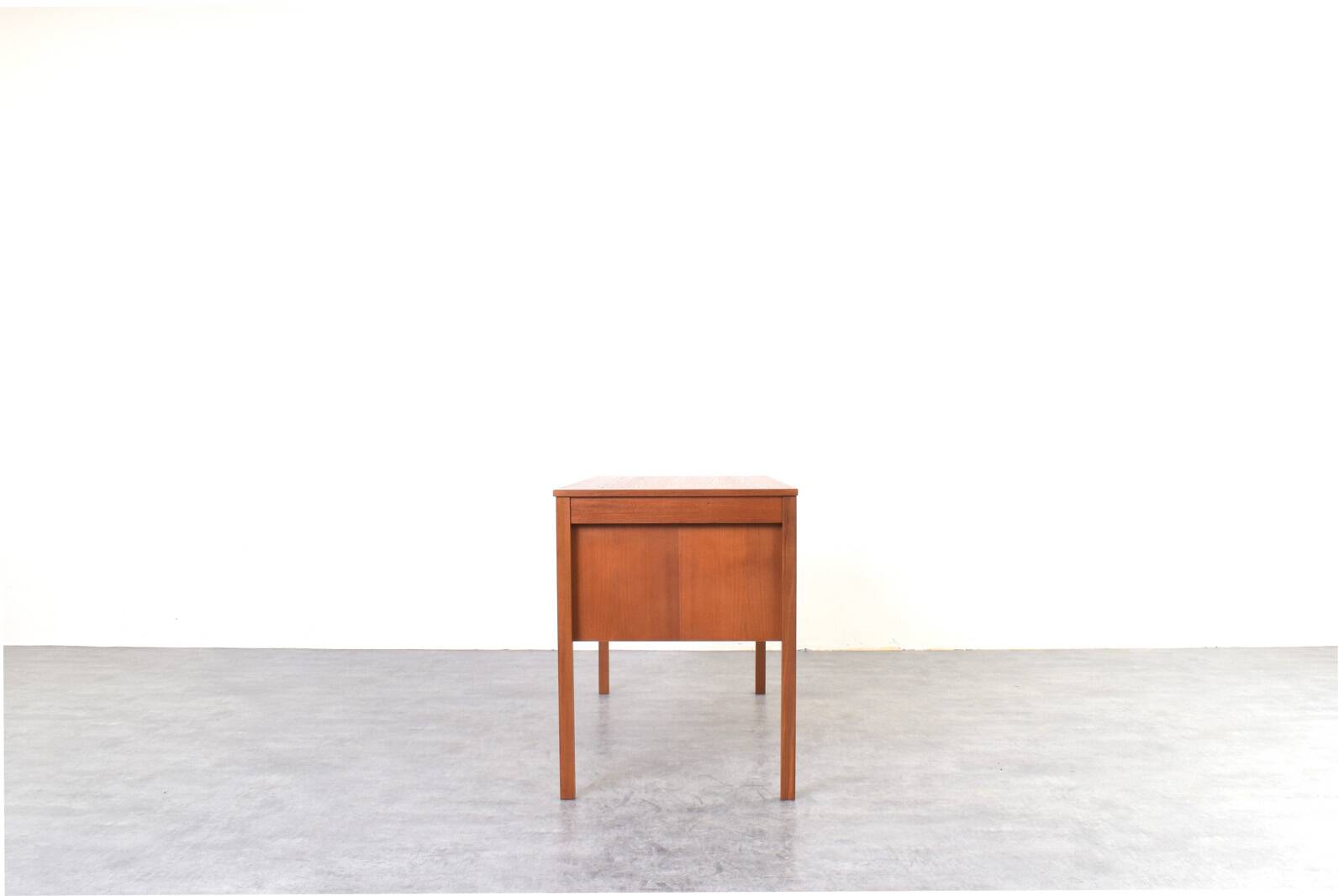 Mid-Century Danish Teak Desk from Domino Møbler, 1960s.