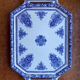 Large earthenware dish Gien France