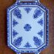 Large earthenware dish Gien France