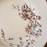 Plat de service manufacture J.Vieillard & Cie