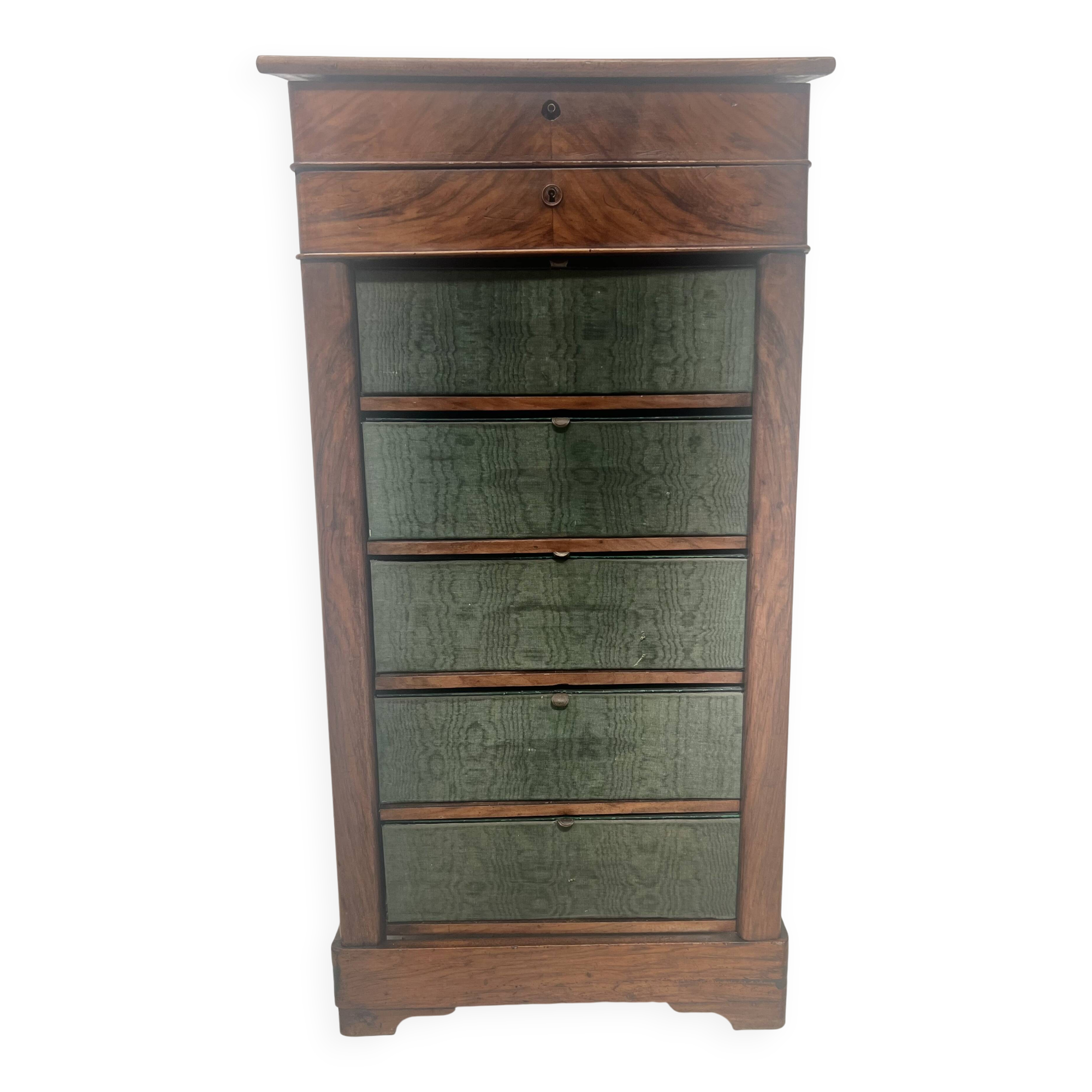 Old 19th century notary's clerk's desk