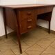 Bureau teck vintage