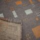 Midcentury Design Geometric Carpet / Rug, 1960s