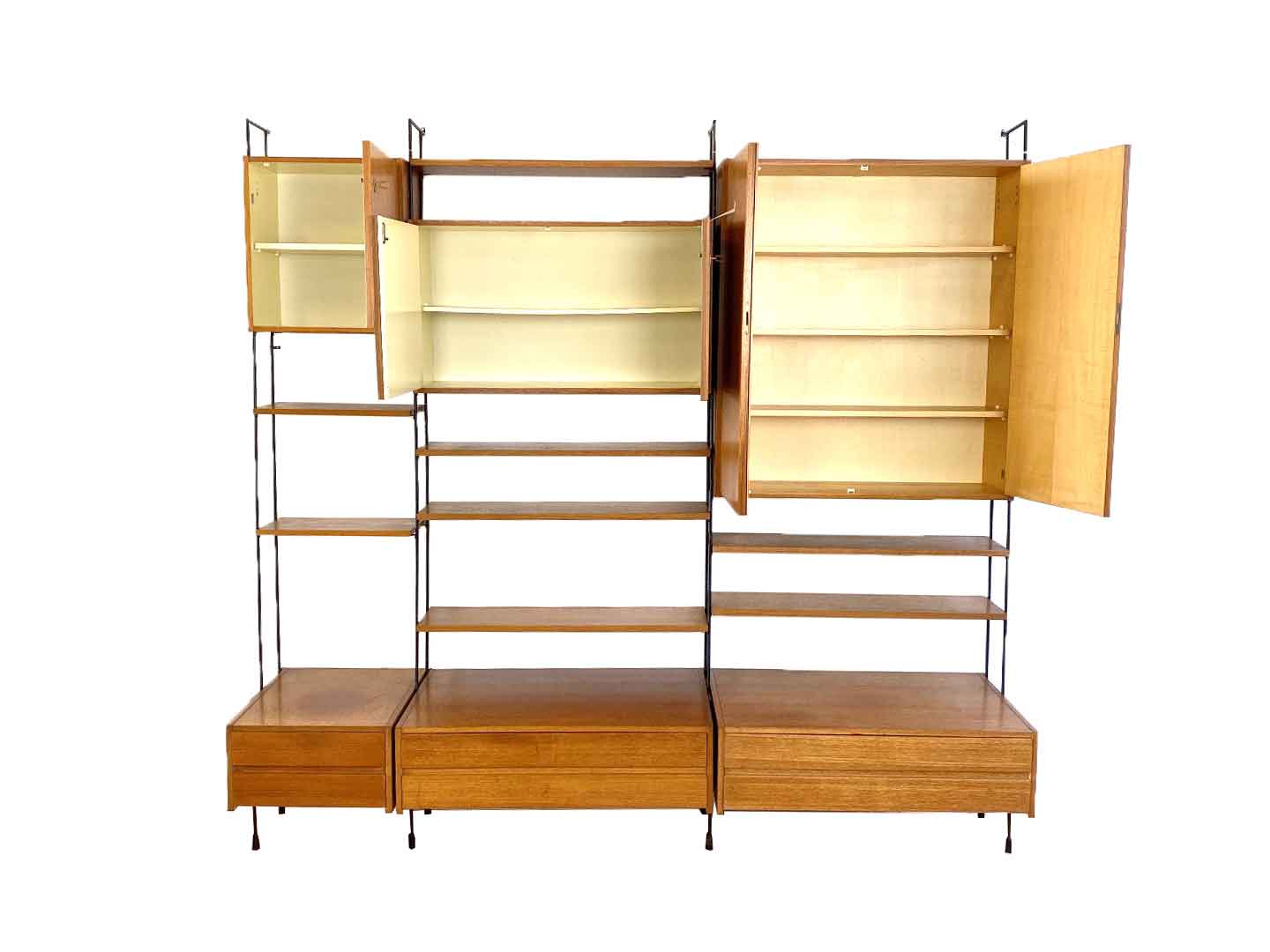 Vintage omnia wall unit by ernst dieter hilker, 1960s