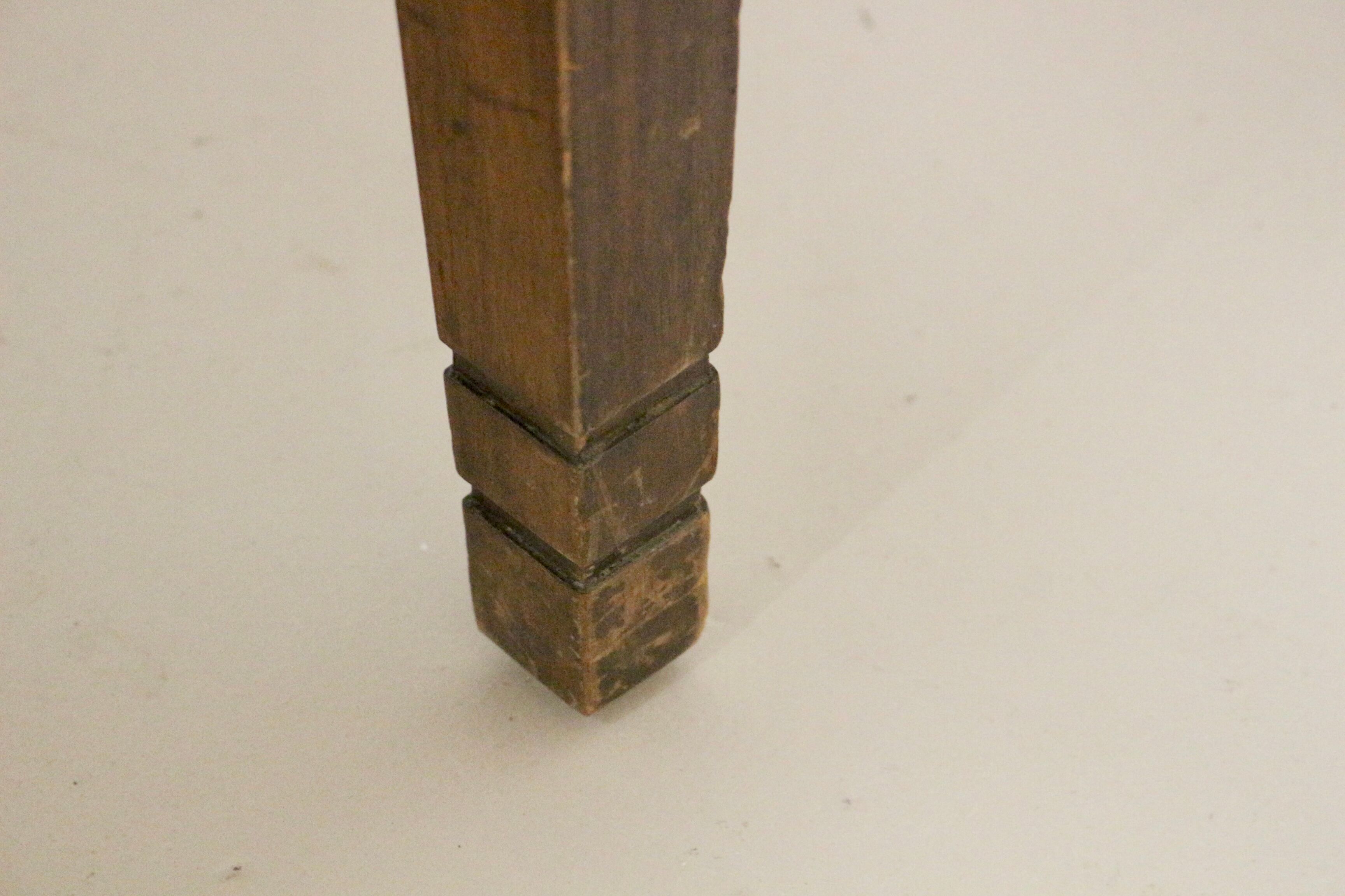 Console or half-moon desk with drawer