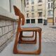 Chaises traîneau Baumann