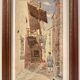 Old painting, Provencal landscape, watercolor early twentieth century