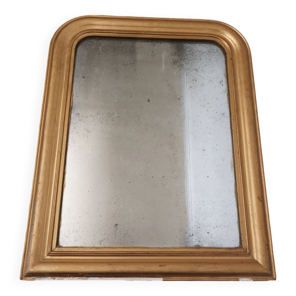 Ancien miroir Cheminée Louis Philippe 71x56 cm