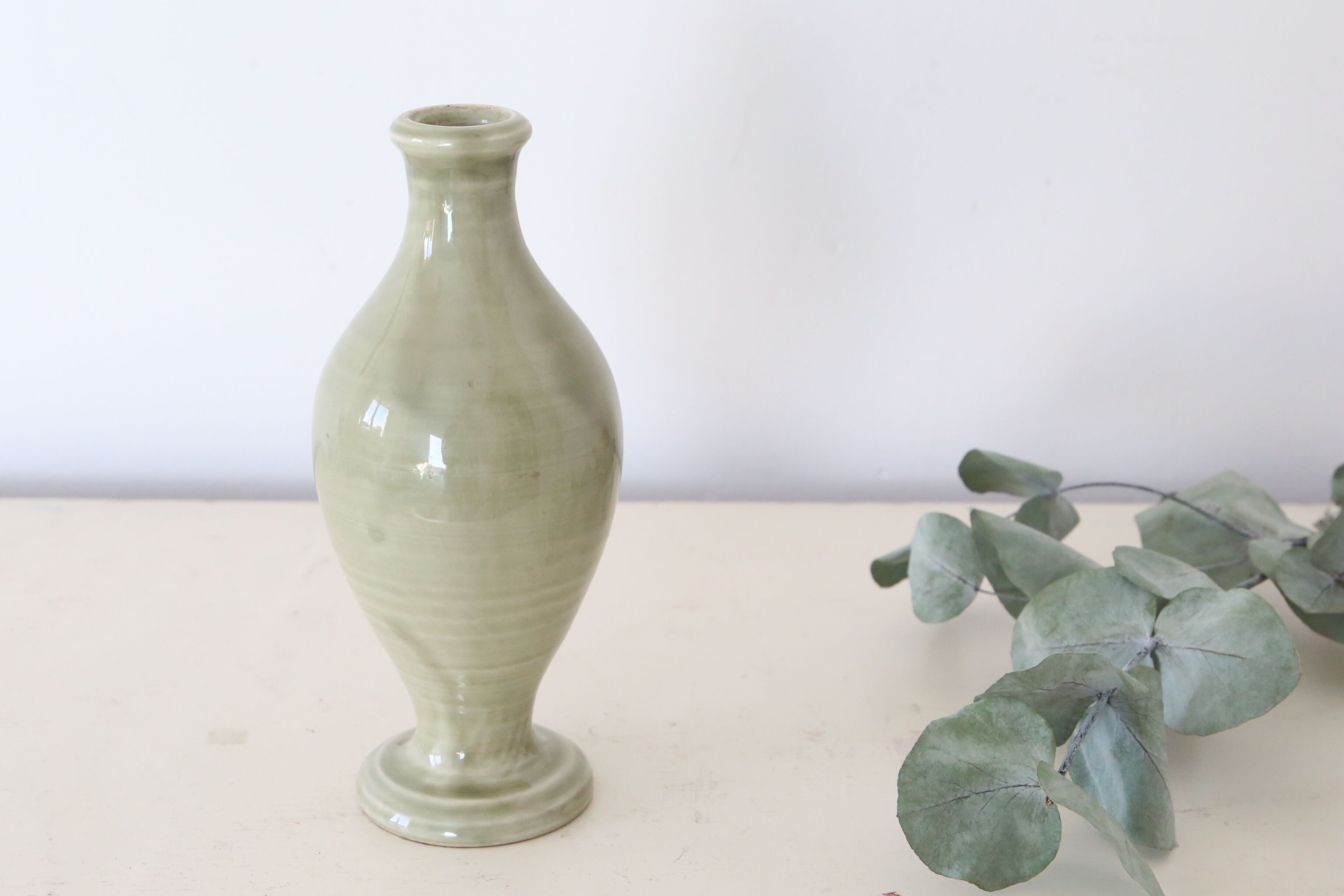 Selernes glazed ceramic soliflore / vase