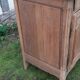 Country sideboard 2 doors 2 drawers solid oak old raw wood