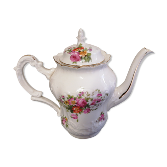 Théière en porcelaine de Limoges