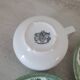 Tasses et sous-tasses en porcelaine Old Gustavberg, collection Fasan