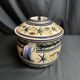 Quimper Keraluc, vintage polychrome earthenware pot or soup tureen circa 1960