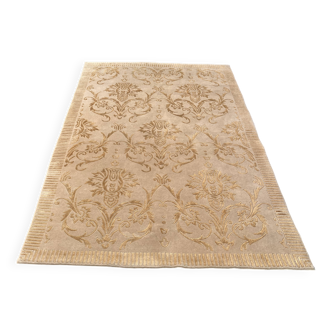 Wool and Silk Rug from Nepal 180x120 cm