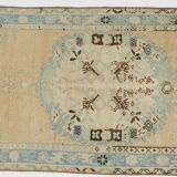 Small Antique Wool Carpet