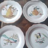 Ceramic plates. 70s/80s Work inspired by the 16th and 17th centuries.