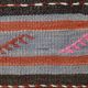 5x8 Kilim Striped Multicolor Kilim Rug,Oushak Handmade Area Rug,134x2145 Cm