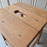 Antique vintage workshop stool