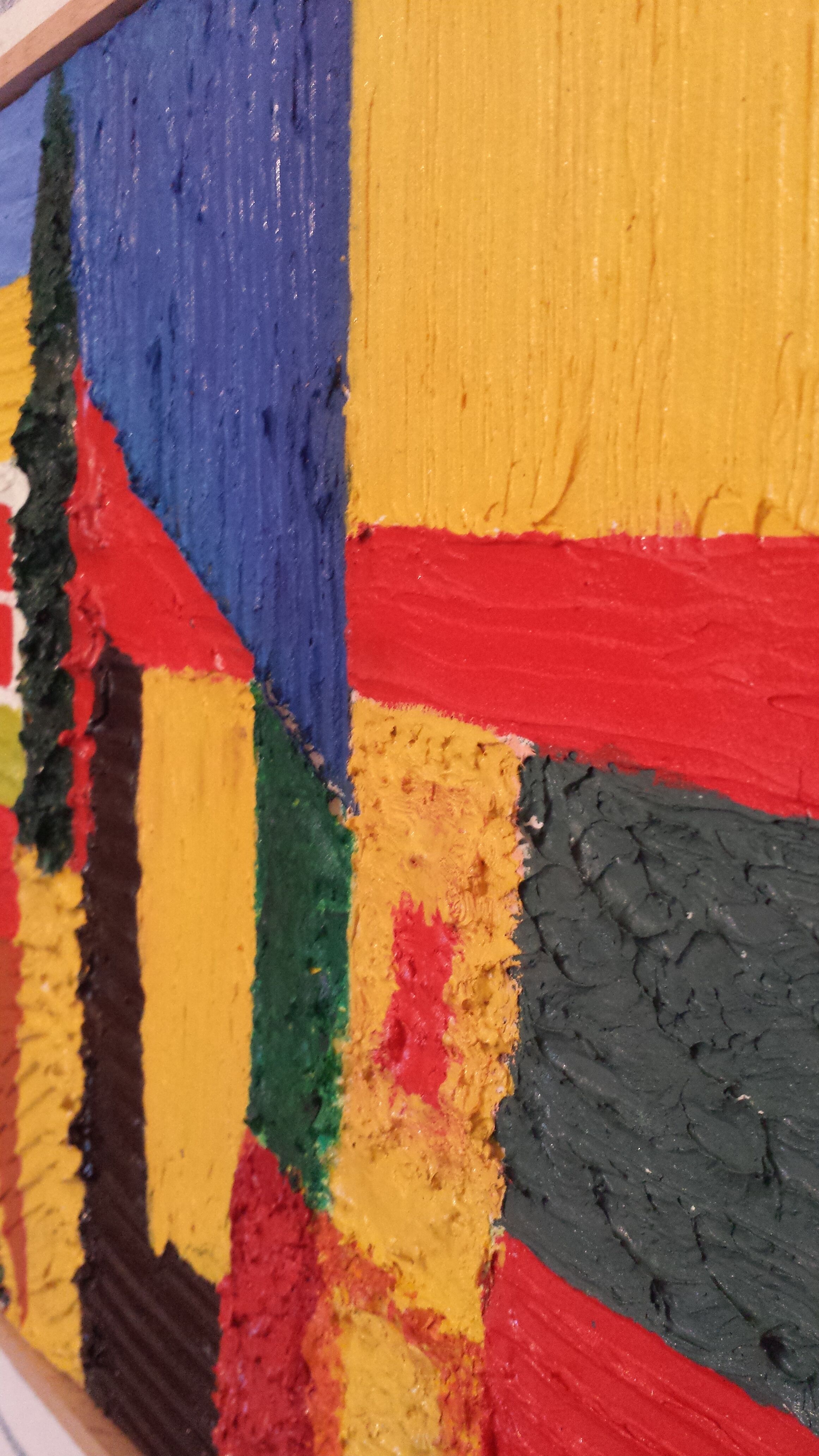 Tableau , peinture à l'huile  "toscane"