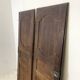 Pair of 19th century oak cabinet doors