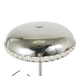 Mushroom Table Lamp in Nickel and Crystal Bakalowits Vienna, Austria, 1950s