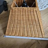 Wicker pendant light