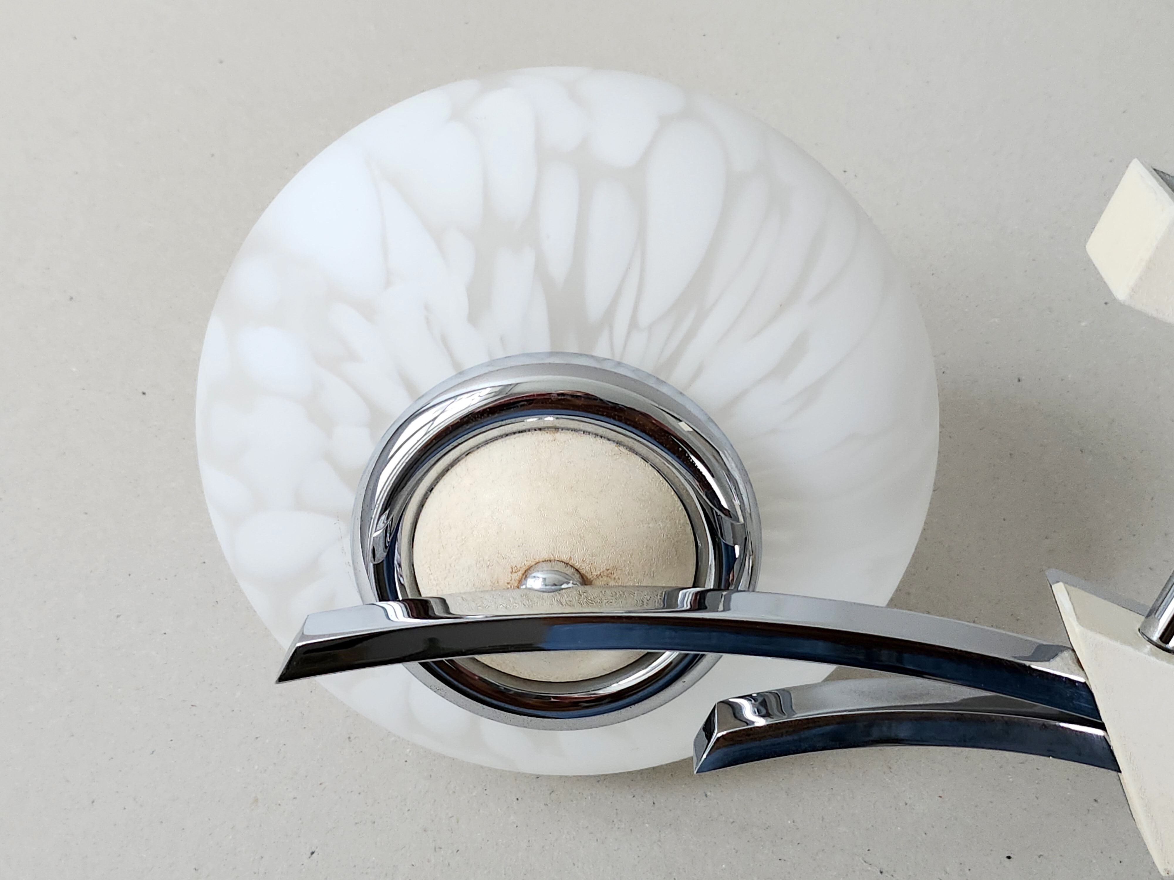 Vintage wall lamp 1970 space age