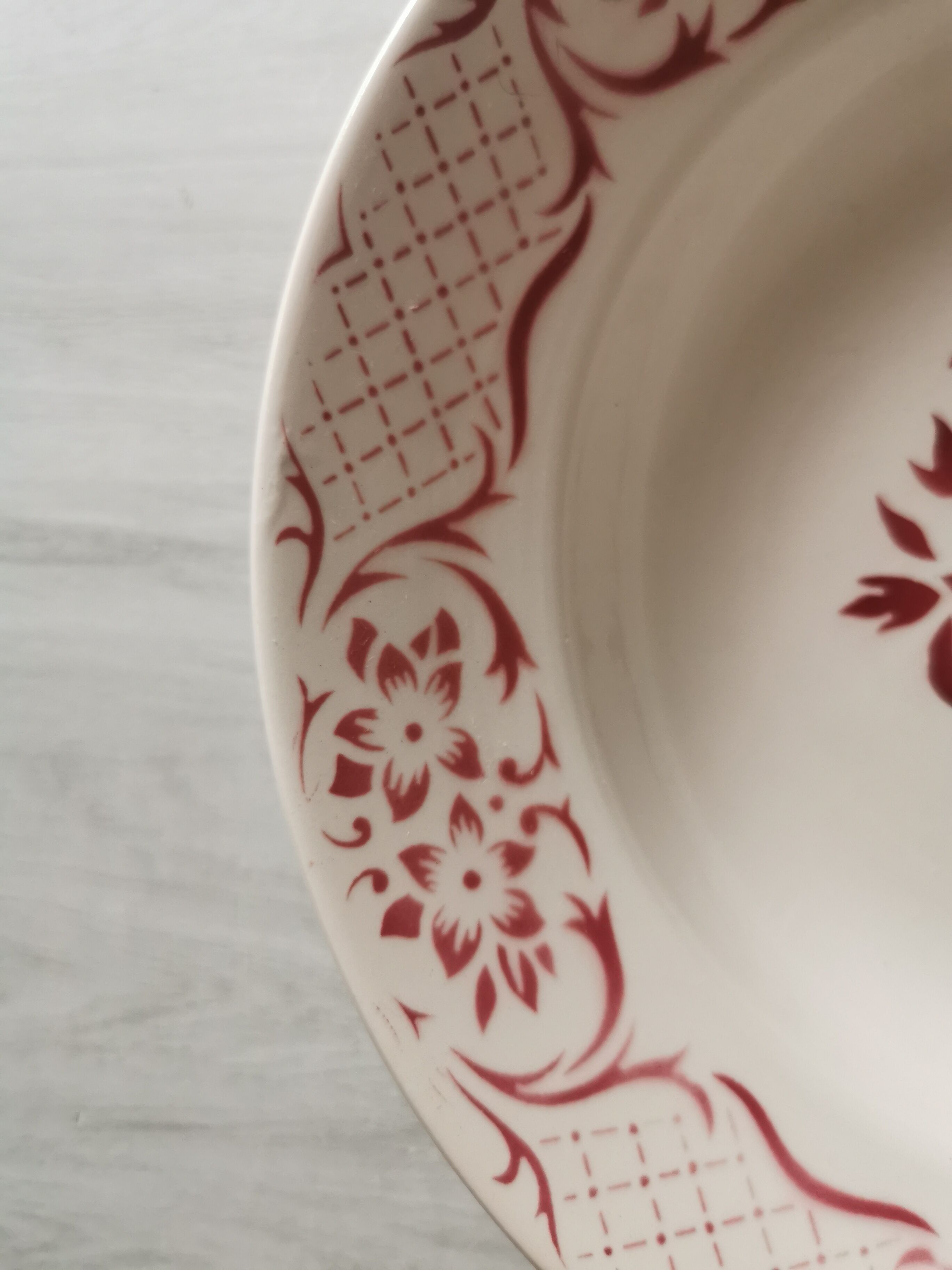 Assiettes creuses Versailles