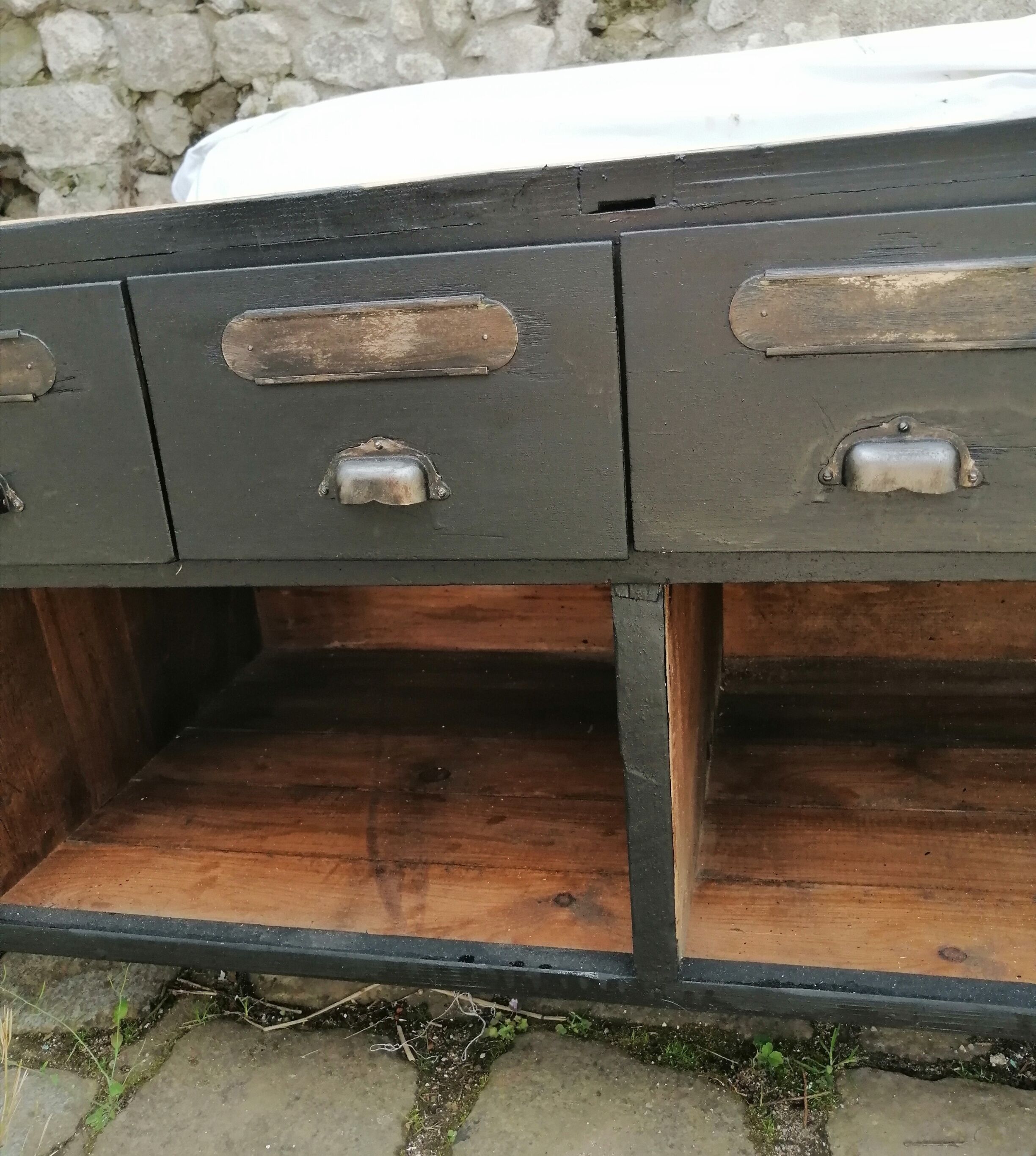 TV stand with drawers