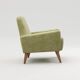 Fauteuil Marlon velour artichaut