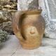 Set of antique terracotta jugs H21 cm