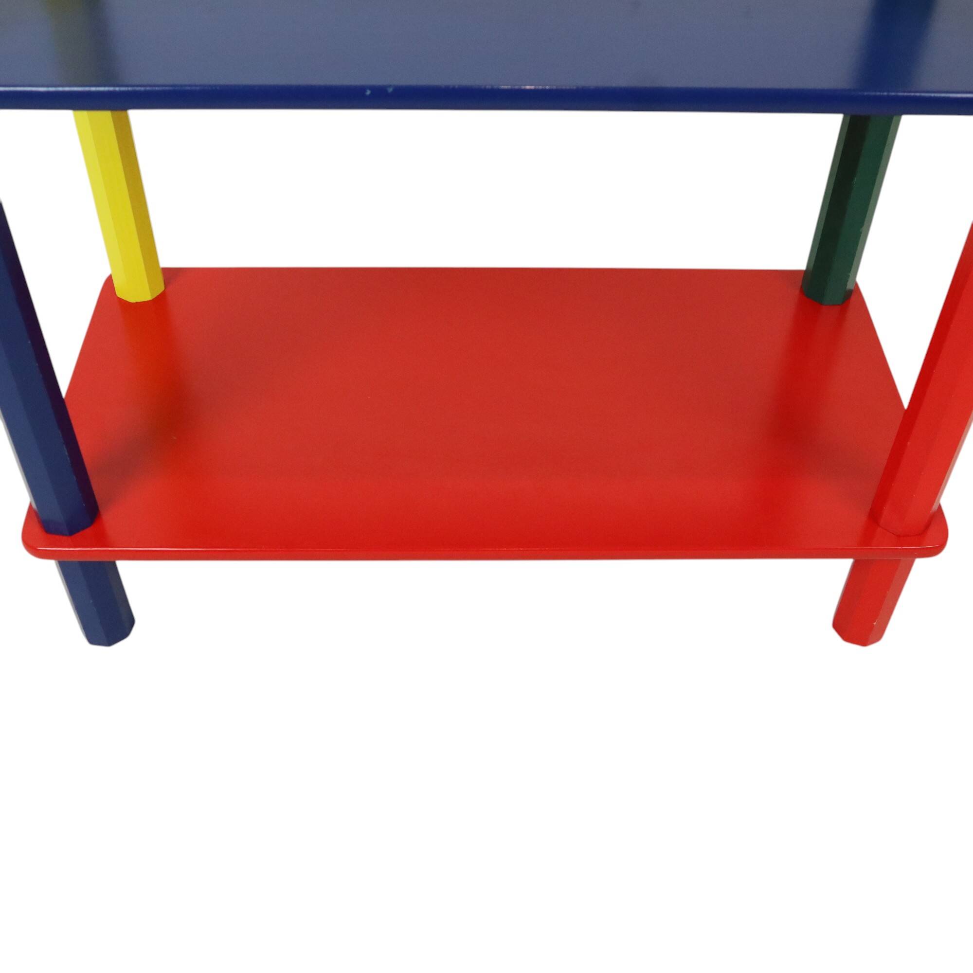 Pierre Sala Rack Colorful Children's Cupboard Pencils 80s Bookcase