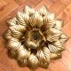 Flower/golden leaf ceiling