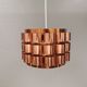 Hanging lamp 1980s Denmark, by Werner Schou for his own company Coronell