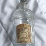 Bottle Eau cologne empty the rooster of Guerlain to
