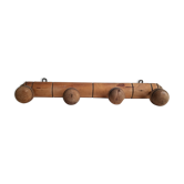 Wooden coat rack