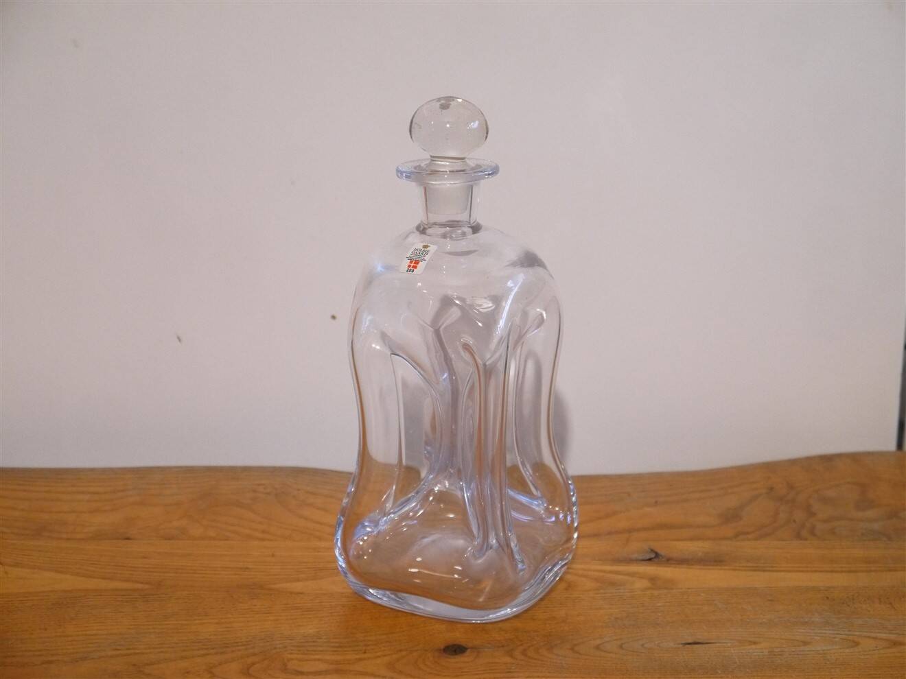 Danish glass carafe from Holmegaard