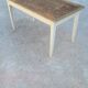 Table de ferme cuisine rustique ancienne -1m30