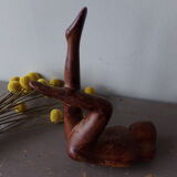 Ceramic woman's sculpture