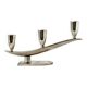 Art Deco solid silver candle holder
