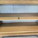 Buffet parisien vintage art déco en bois massif.