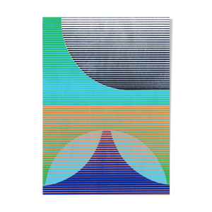 Tangram slice XIII 50x70cm