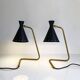 Pair of Italian “cocotte” lamps. 50s design